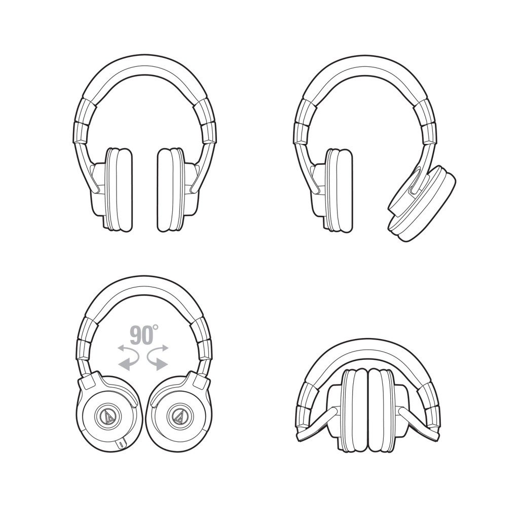 Audio-Technica - ATH M40x – 5. kép