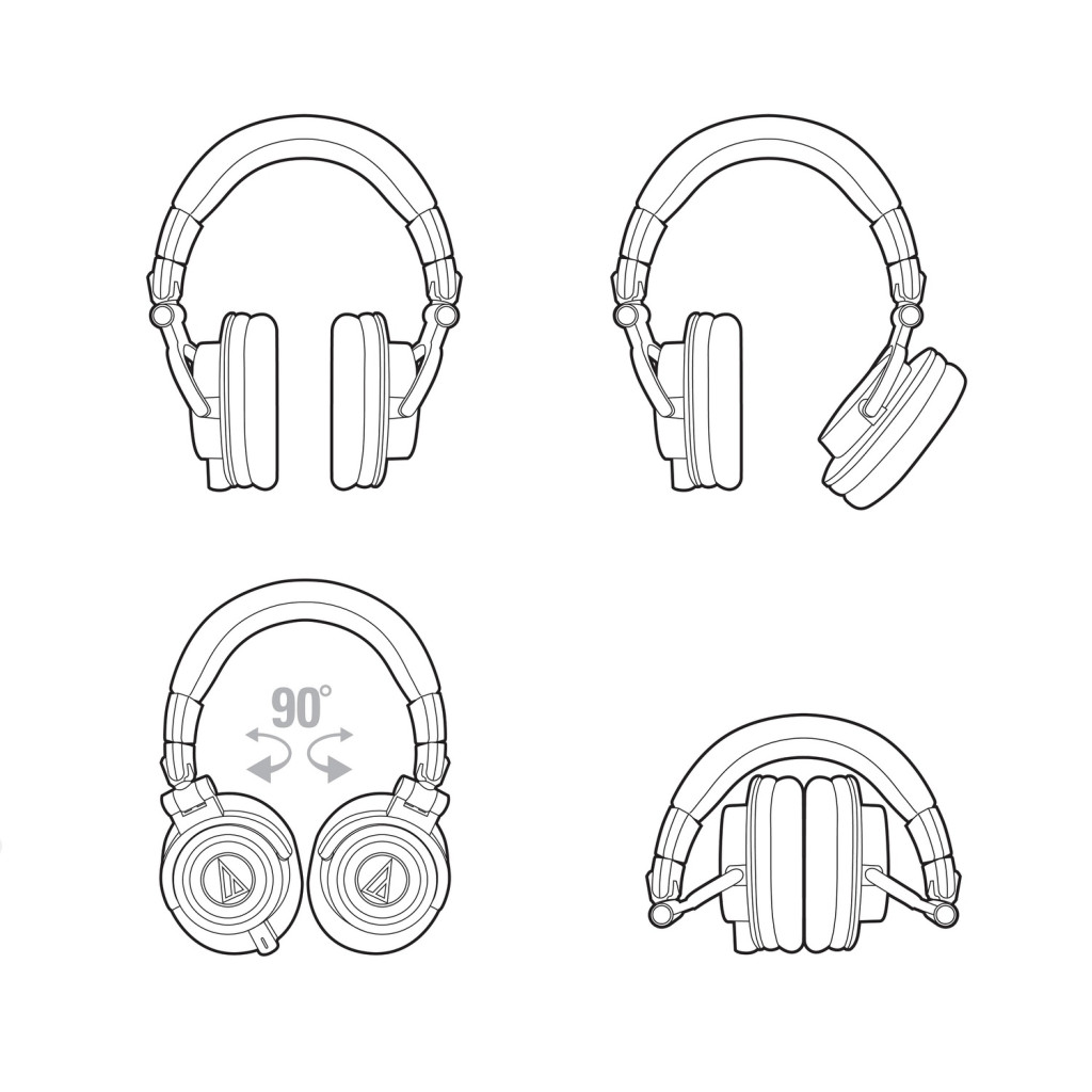 Audio-Technica - ATH M50x – 5. kép