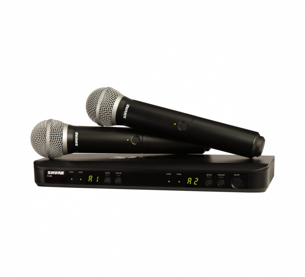 Shure - BLX288E/PG58-H8E