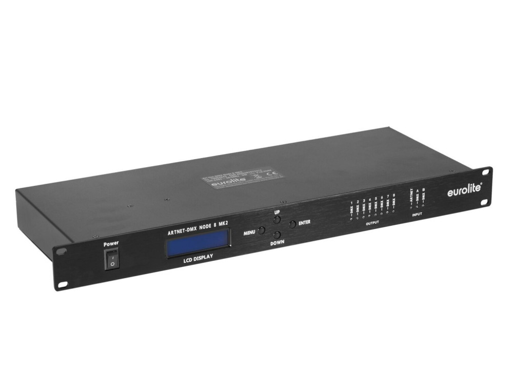 Eurolite - Art-Net/DMX Node 8 MK2