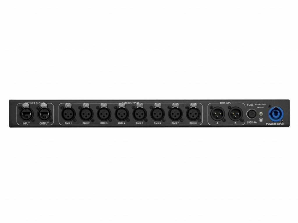 Eurolite - Art-Net/DMX Node 8 MK2 – 2. kép
