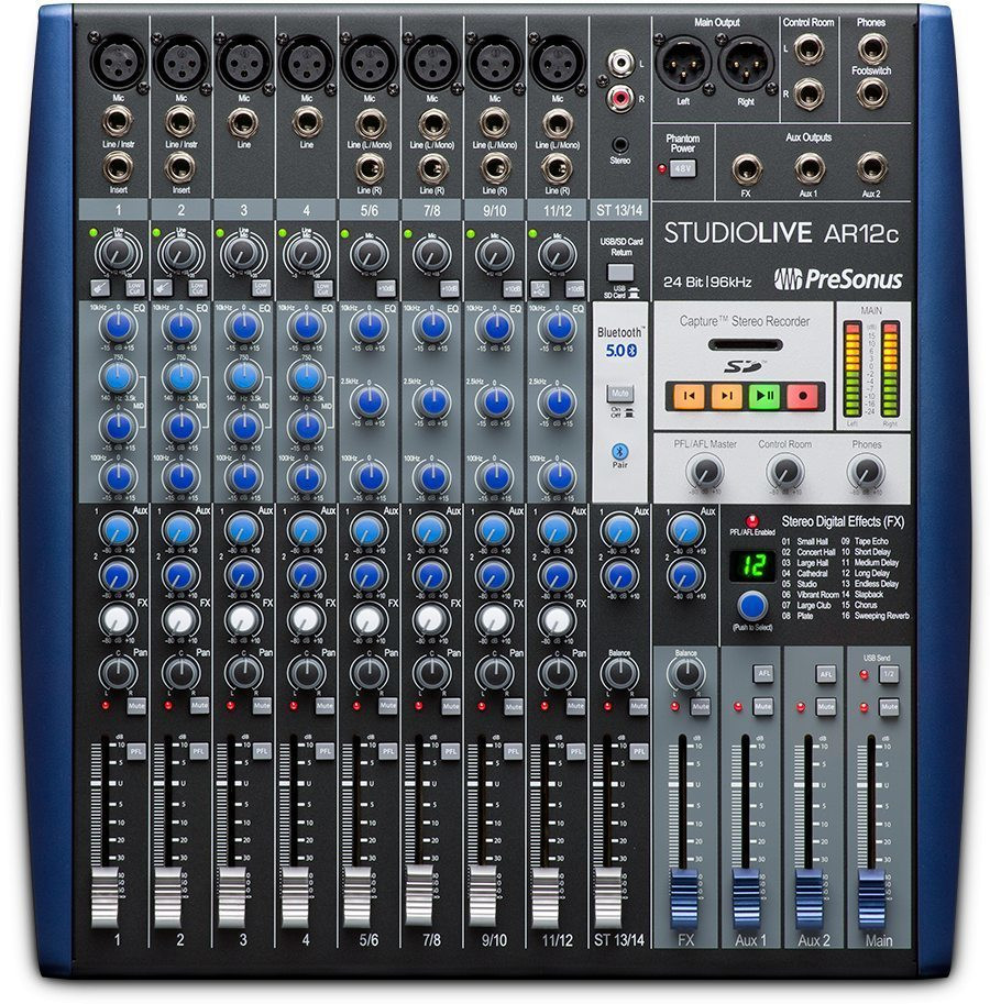 Presonus - StudioLive AR12c