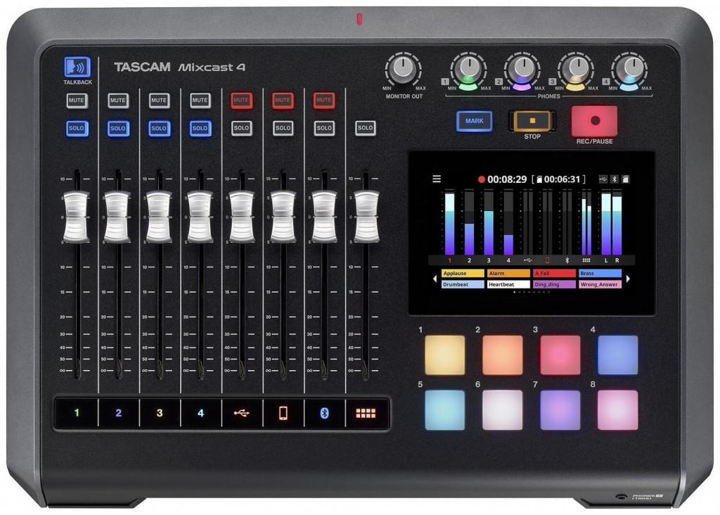Tascam - Mixcast 4 – 2. kép
