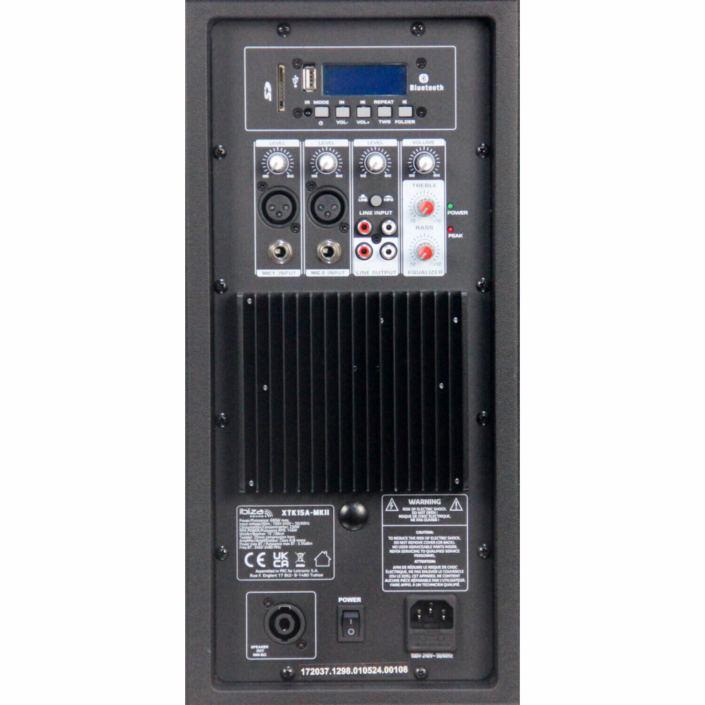 Ibiza Sound - XTK 15 A MKII – 3. kép