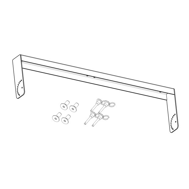 KV 2 Audio - SL412/2.15 Vertical Bracket