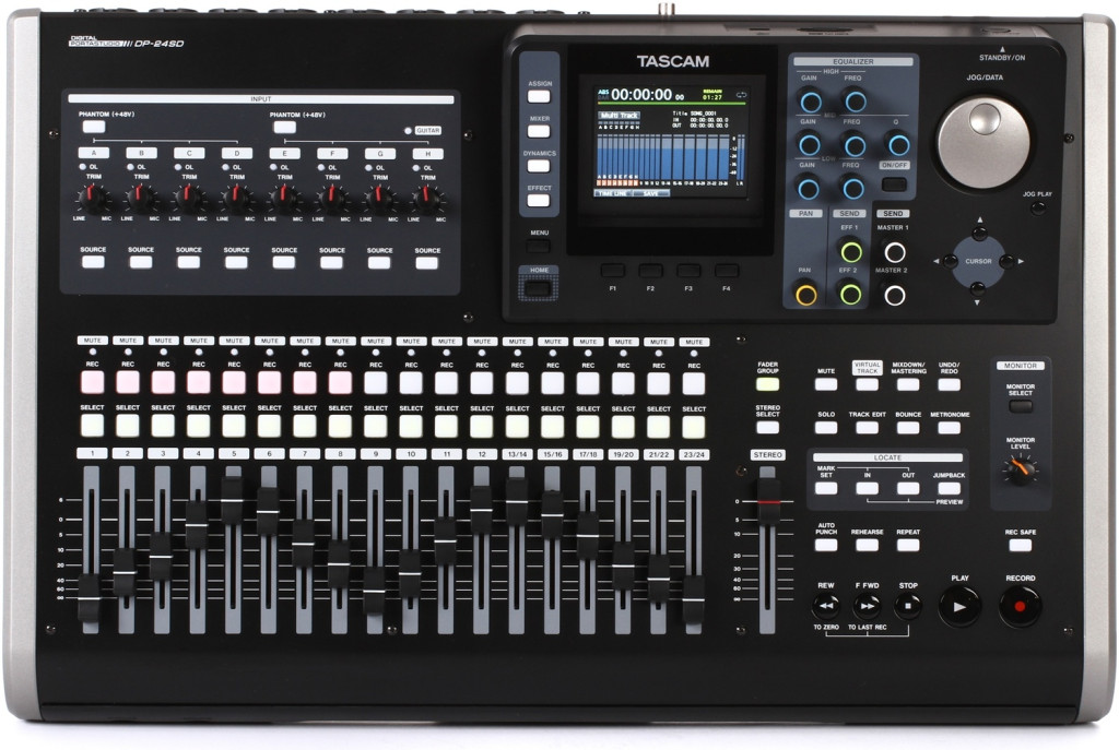 Tascam - DP-24SD – 3. kép