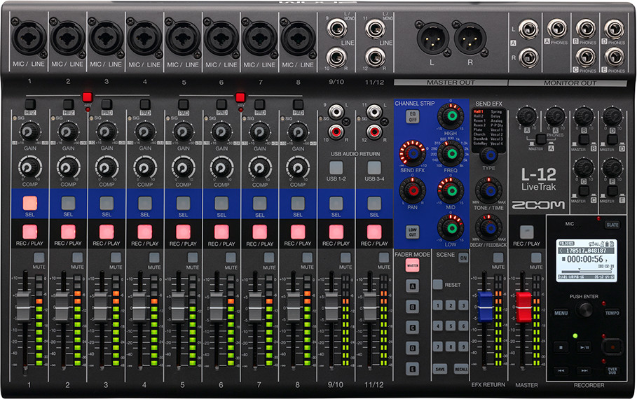 Zoom - LiveTrak L-12