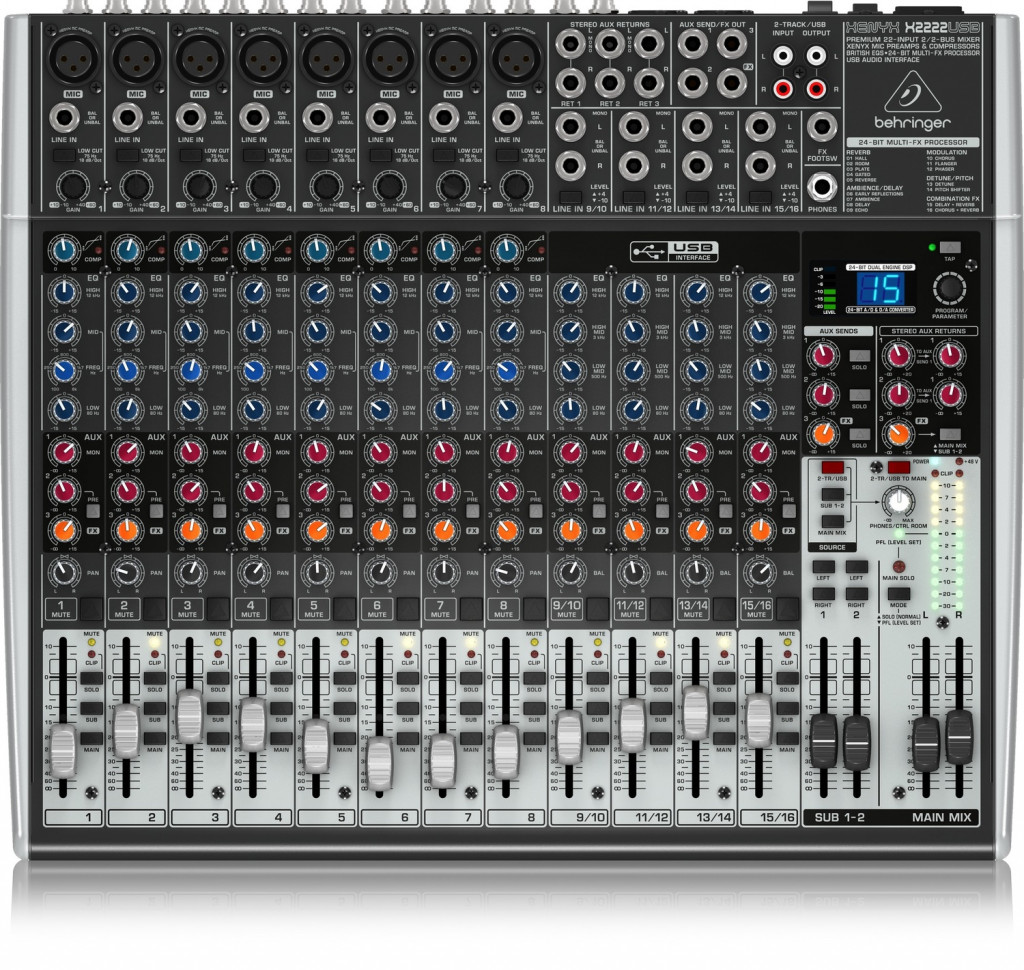 Behringer - X 2222 USB – 2. kép