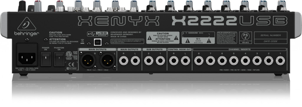 Behringer - X 2222 USB – 3. kép
