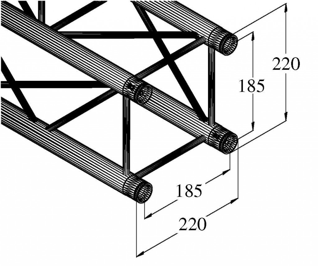 Alutruss - DECOLOCK DQ4-1500 – 2. kép
