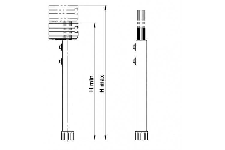 SIXTY82 - Színpad láb 90/140cm – 2. kép