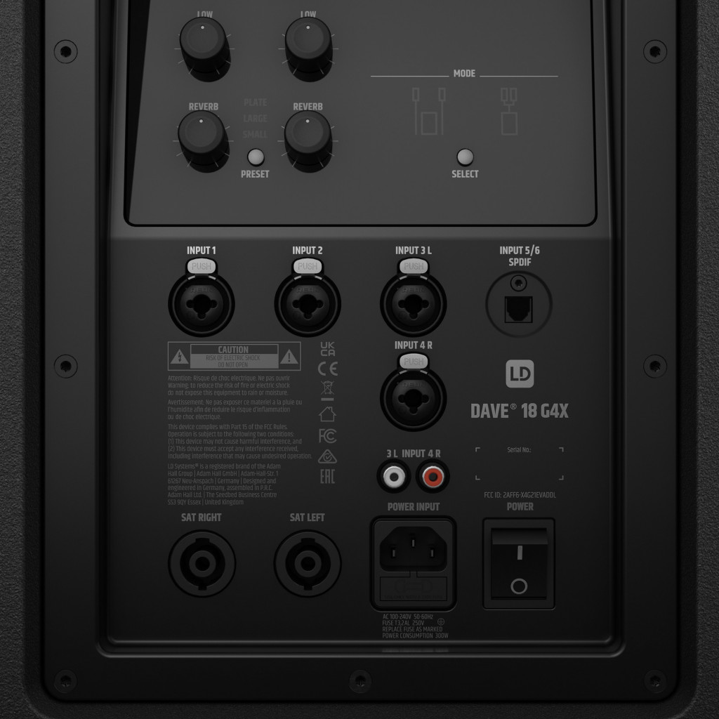 LD Systems - DAVE 18 G4X – 5. kép
