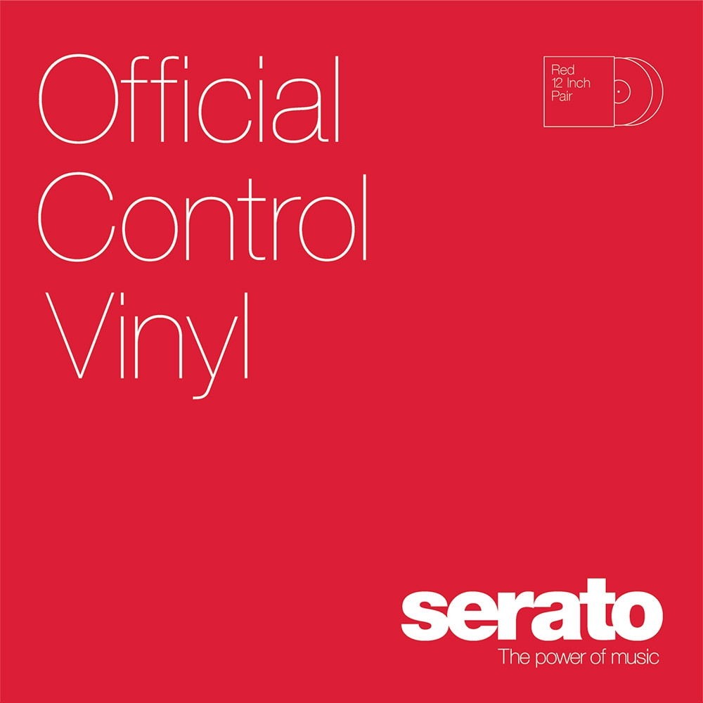 Serato - Serato Control Vinyl - 2x12" Red – 2. kép