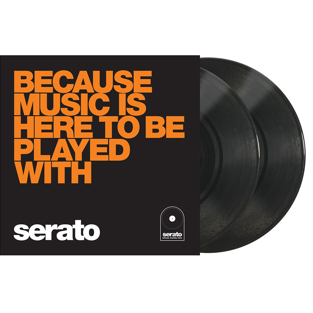 Serato - Serato Manifesto Control Vinyl - 2x10" Black BOM
