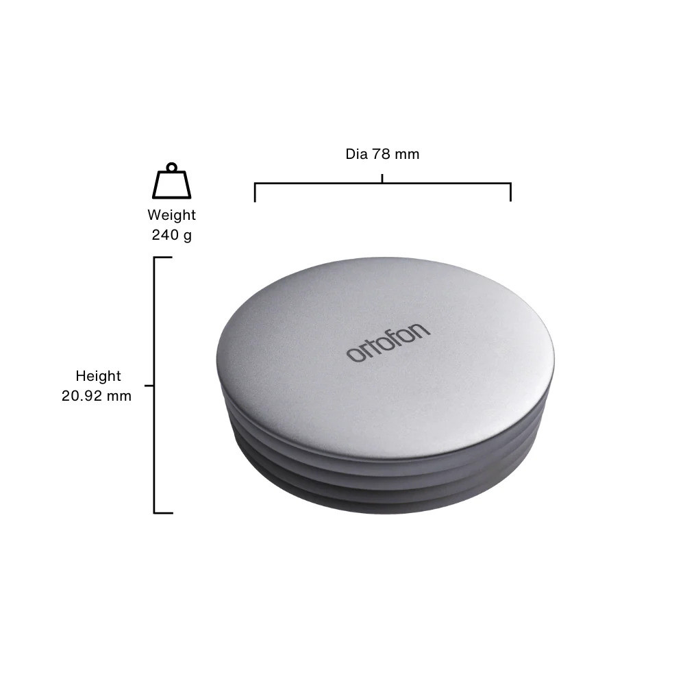Ortofon - Record stabilizer - Silver – 2. kép