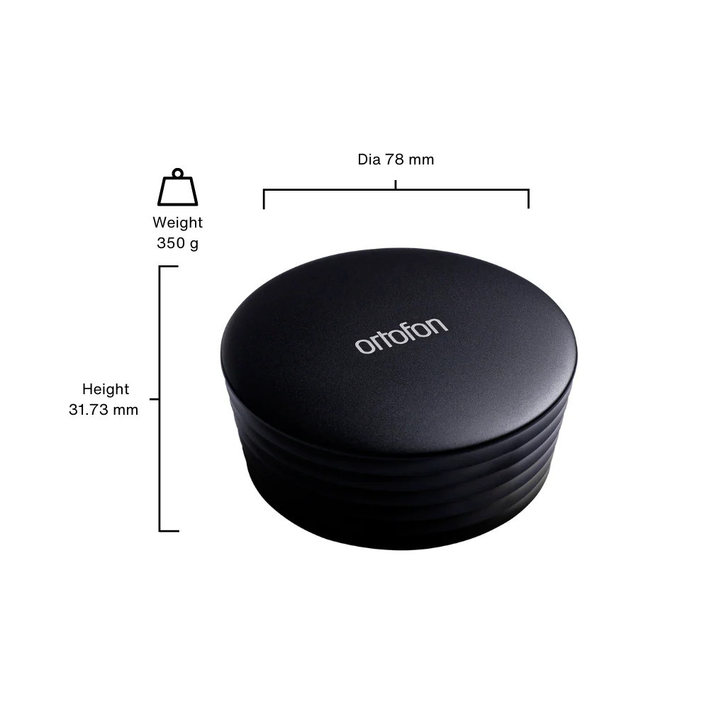 Ortofon - Record stabilizer Heavy - Black – 2. kép