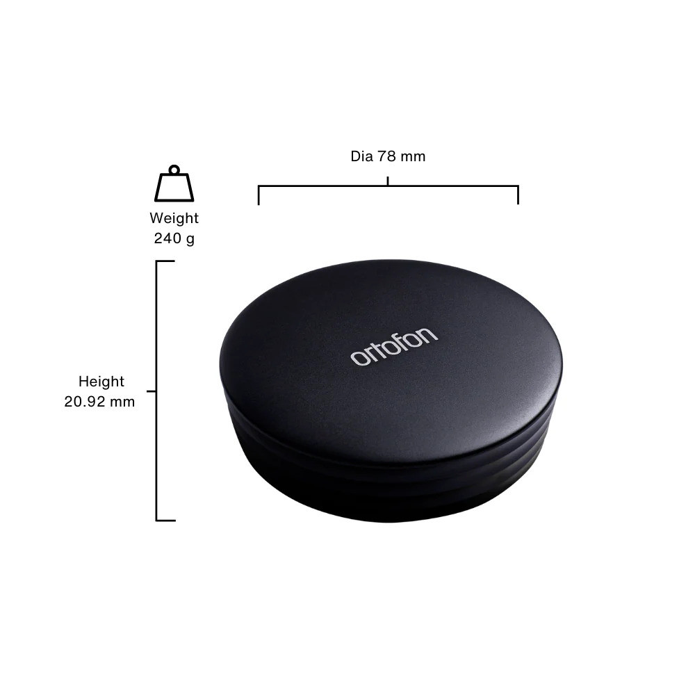 Ortofon - Record stabilizer - Black – 2. kép