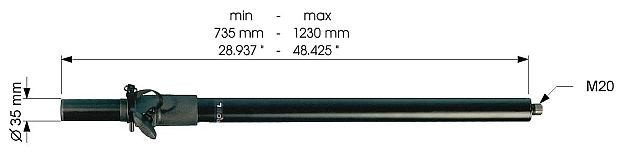 KV 2 Audio - KV2H Heavy Duty Speaker Pole