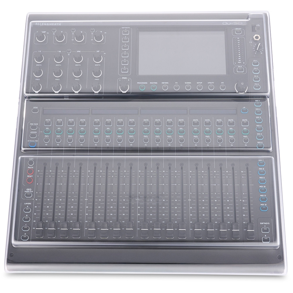 Decksaver - Allen & Heath QU5 & 5D Cover – 2. kép