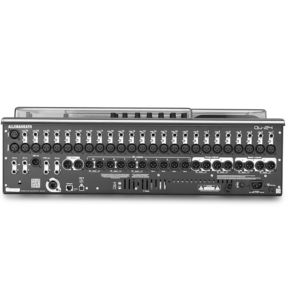 Decksaver - Allen & Heath QU24 Cover – 3. kép