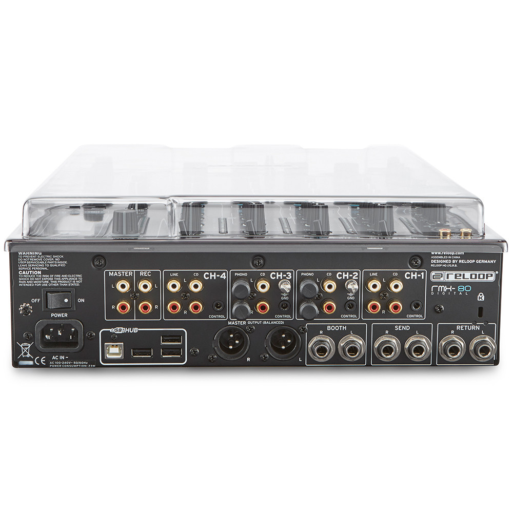 Decksaver - Reloop RMX 90-80-60, Ecler NUO4 und Behringer DJM750 Cover – 3. kép