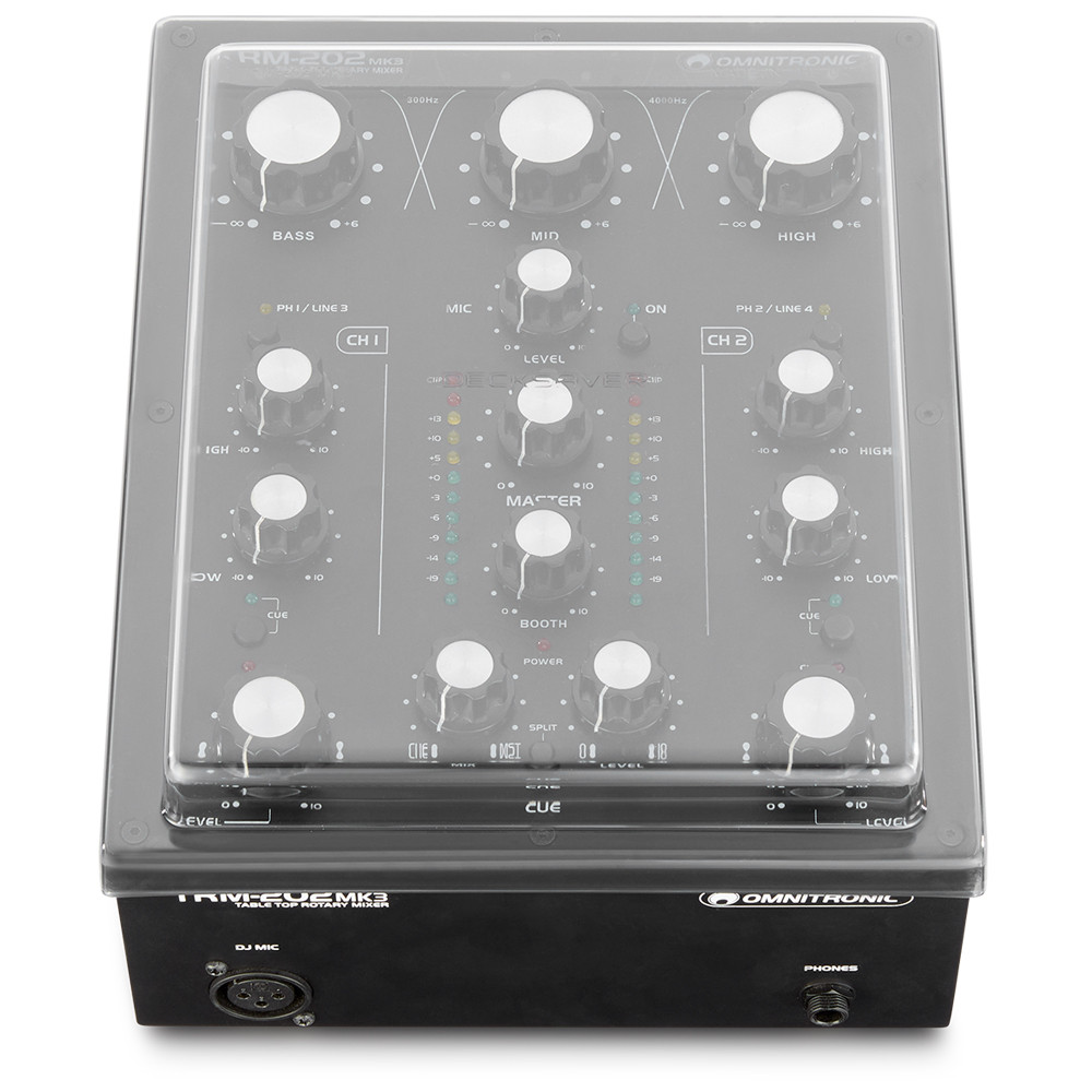 Decksaver - Omnitronic TRM-202 Cover – 2. kép