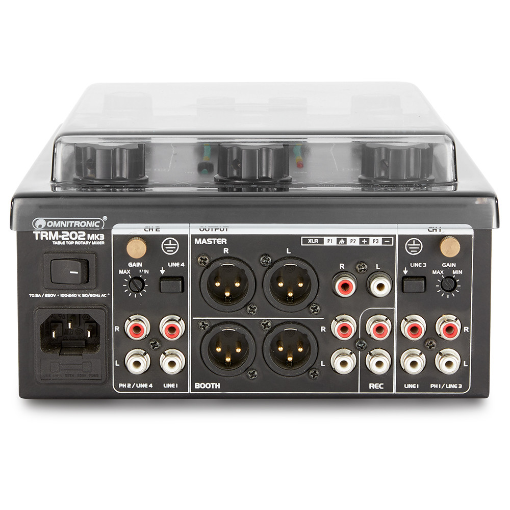 Decksaver - Omnitronic TRM-202 Cover – 3. kép
