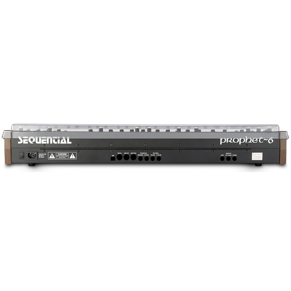 Decksaver - Sequential Dave Smith Prophet 6 (Soft Fit) Cover – 4. kép