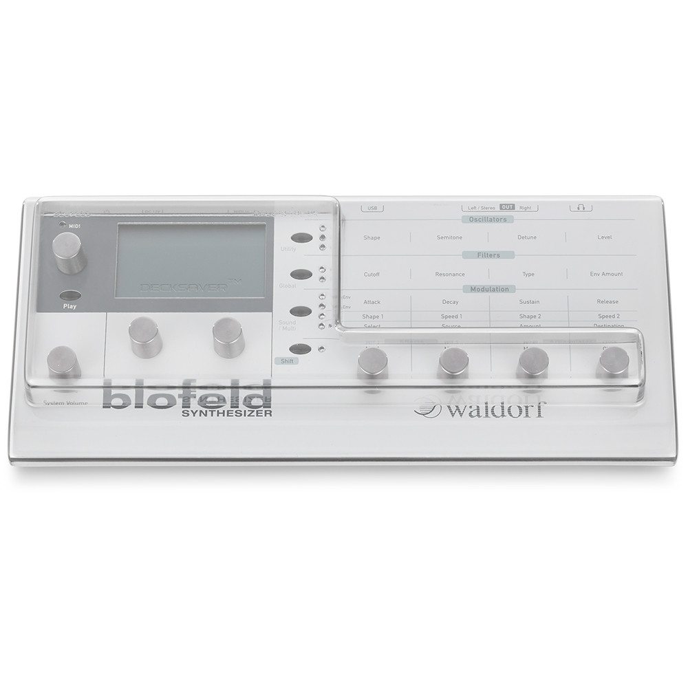 Decksaver - Waldorf Blofeld Desktop, Pulse 2 Desktop Cover – 2. kép