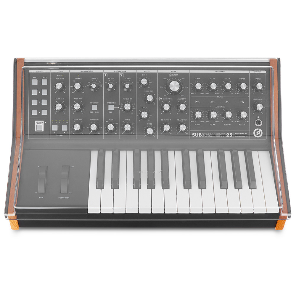 Decksaver - Moog Subsequent 25, Sub Phatty (Soft Fit) Cover – 2. kép