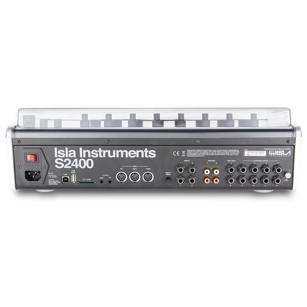 Decksaver - ISLA Instruments S2400 Cover – 3. kép