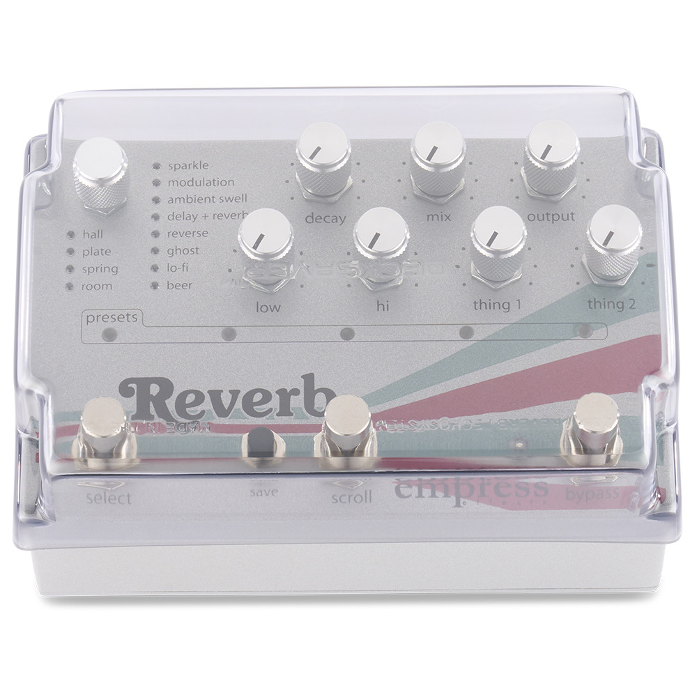 Decksaver - Empress Effects Zoia, Echosystem, Reverb Cover – 2. kép
