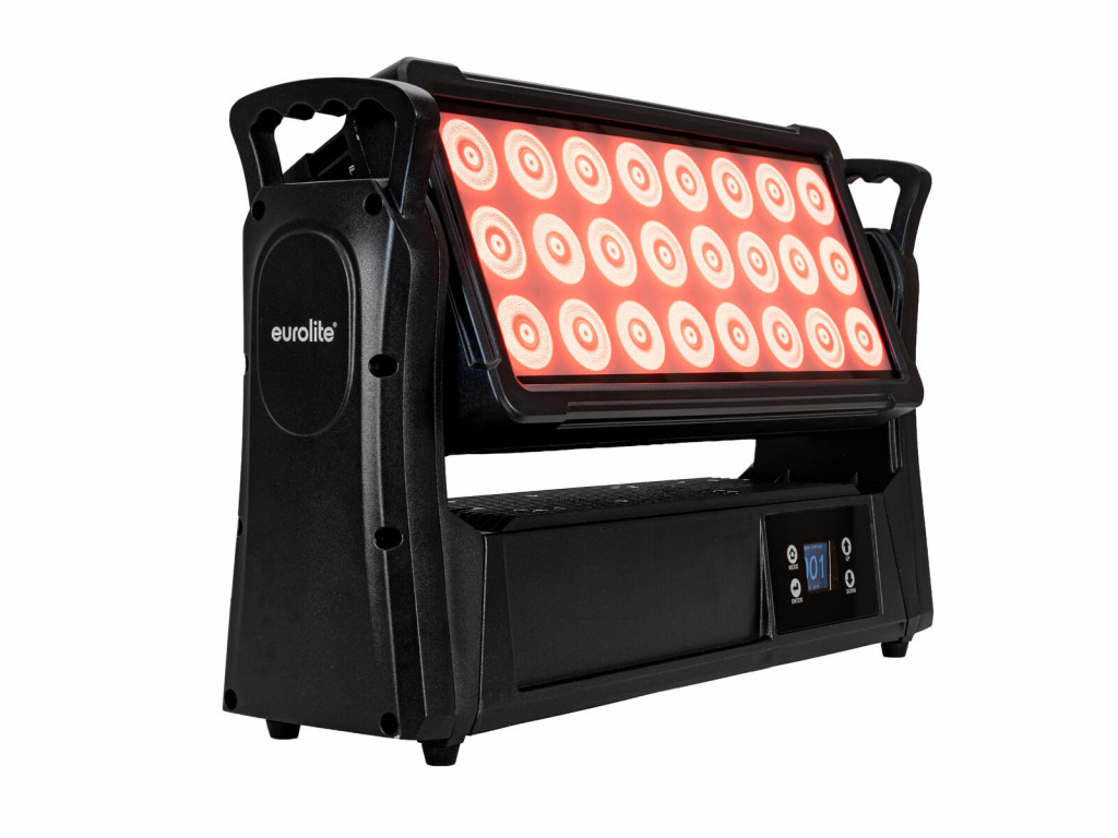 Eurolite - Multiflood IP 24x40W RGBL Swing frost – 7. kép