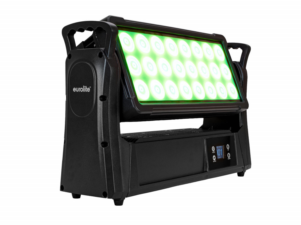 Eurolite - Multiflood IP 24x40W RGBL Swing frost – 8. kép