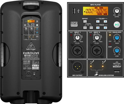 Behringer - Eurolive B115MP3 – 5. kép