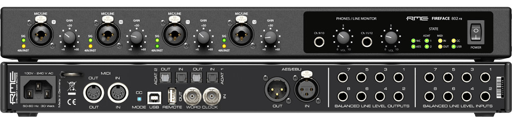 RME - FIREFACE 802 FS AE – 2. kép