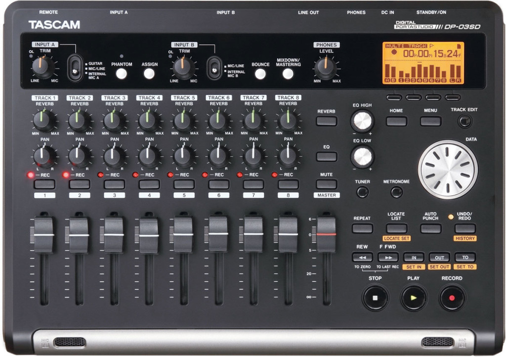 Tascam - DP-03SD – 2. kép